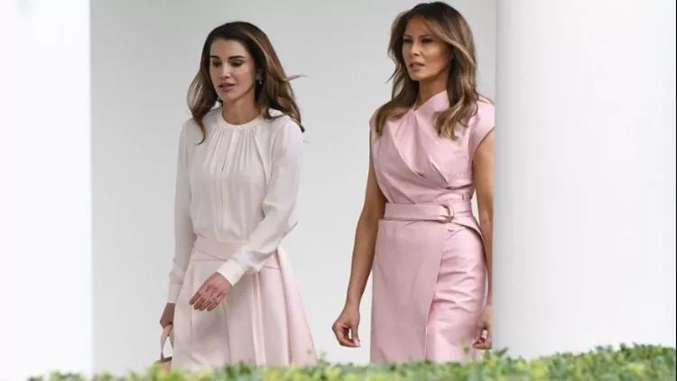 Rania - Melania Trump