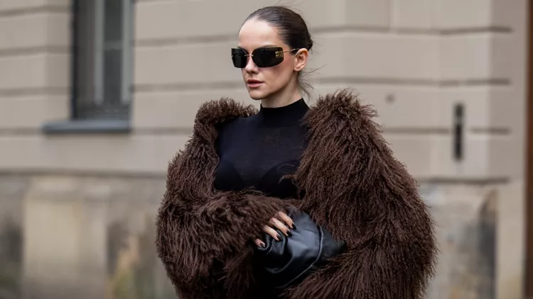 Faux Fur Παλτό