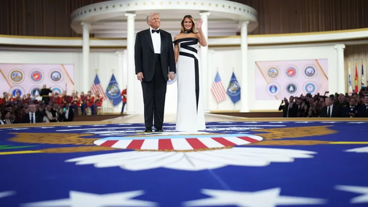 Η Melania Trump με τον Donald Trump