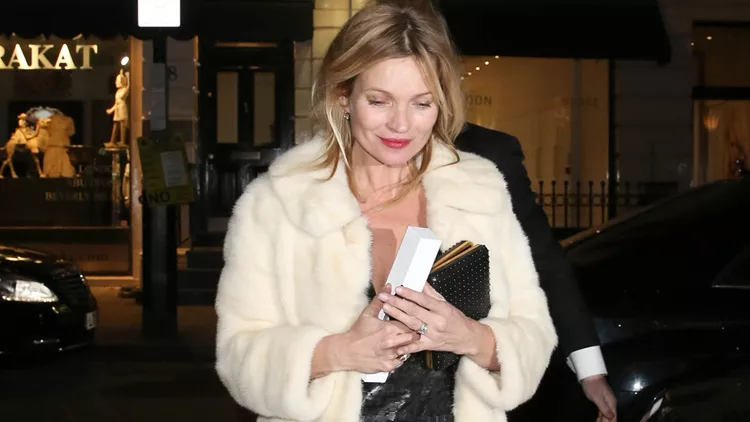 Faux Fur Kate Moss