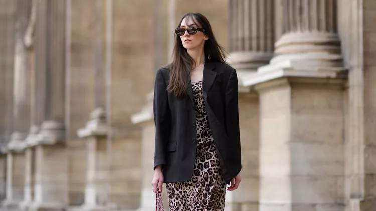 Leopard dress Getty