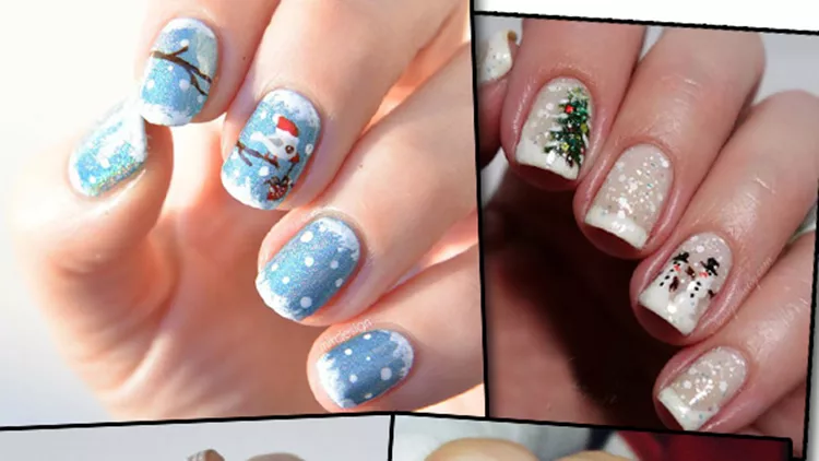 Χριστούγεννα 2014: Τα καλύτερα xmas nail arts για τα νύχια 