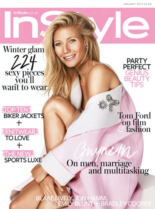 Η Gwyneth Paltrow στο εξώφυλλο του InStyle