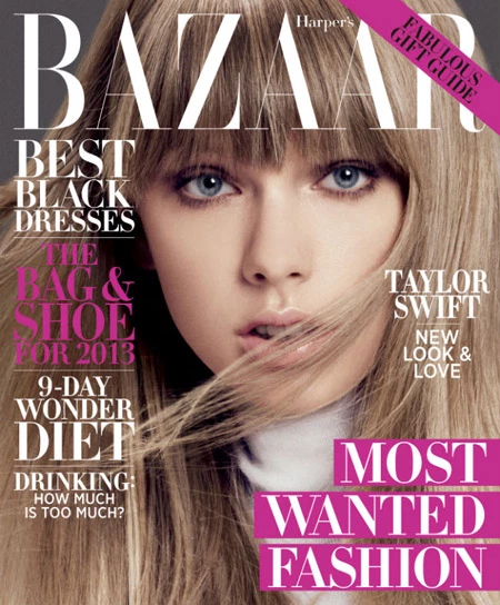 H Taylor Swift στο εξώφυλλο του Harper's Bazaar