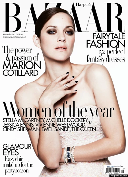 H Marion Cotillard στο βρετανικό Harper's Bazaar Δεκεμβρίου