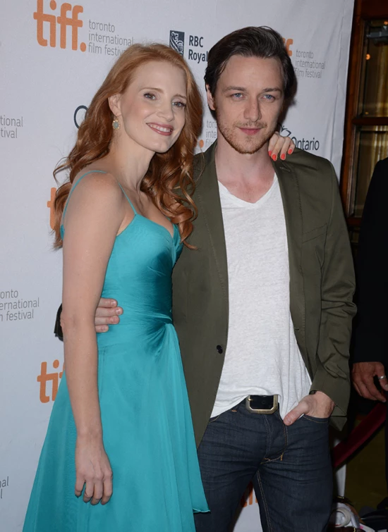 Jessica Chastain - James McAvoy: Στο κόκκινο χαλί για την πρεμιέρα της ταινίας τους - εικόνα 9