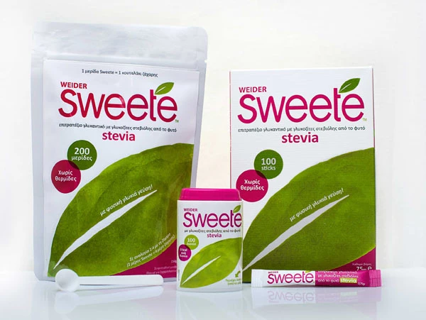 H Sweete Stevia σε όλα τα καταστήματα Βερόπουλος