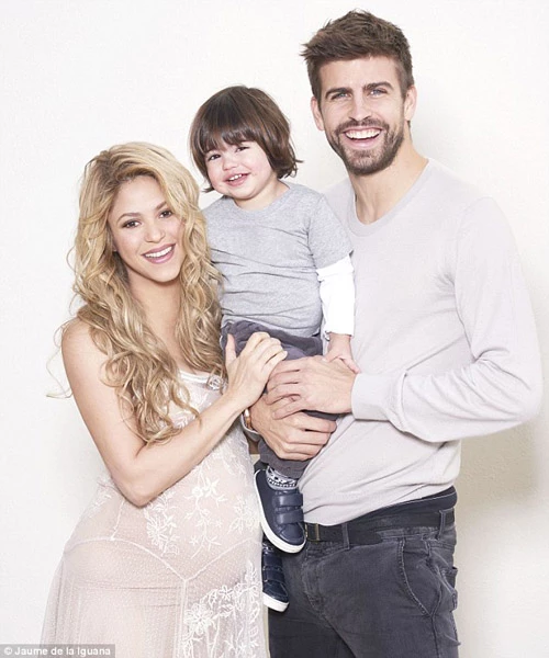 Shakira- Pique: Το τρυφερό οικογενειακό πορτρέτο - εικόνα 3