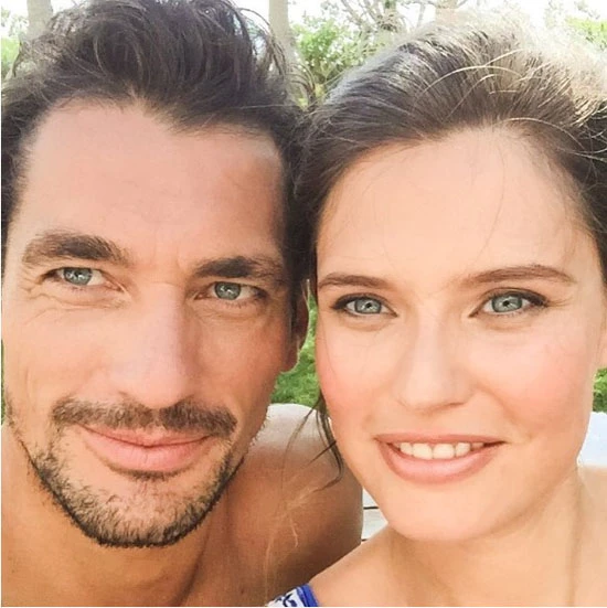 Bianca Balti και David Gandy βγάζουν selfies μαζί