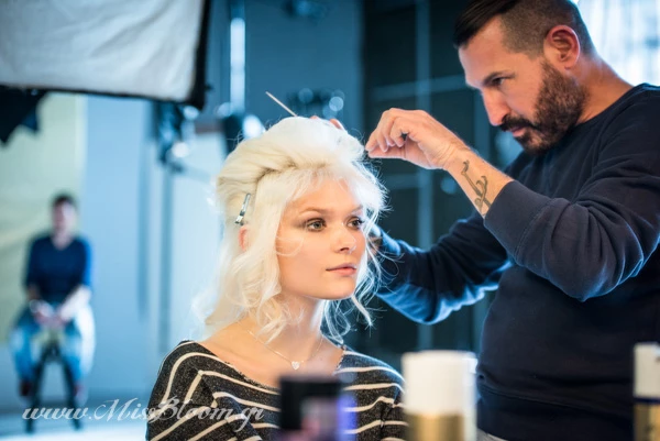 Αποκλειστικό backstage υλικό από την προετοιμασία του πρώτου look book Elnett - εικόνα 9