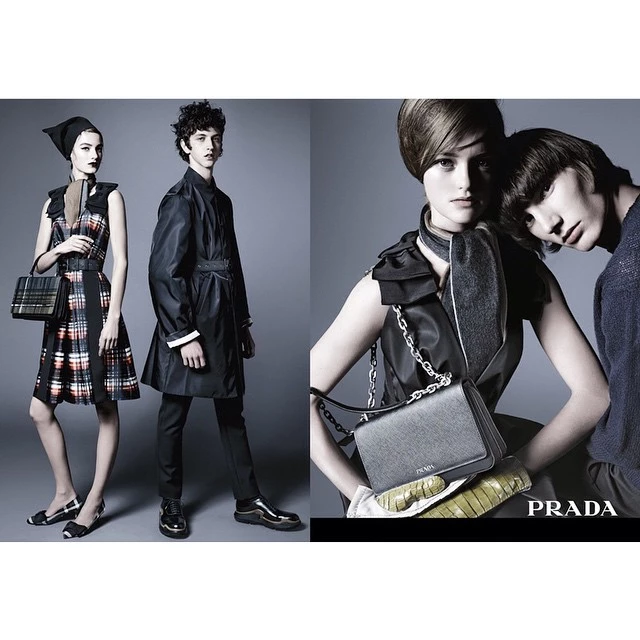 H Prada ενώνει τη γυναικεία και την αντρική collection και στην καμπάνια της - εικόνα 3