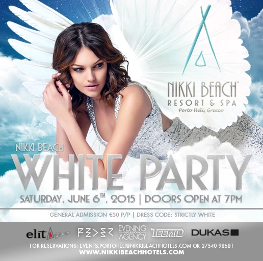 Το Nikki Beach καλωσορίζει το καλοκαίρι με ένα White Party