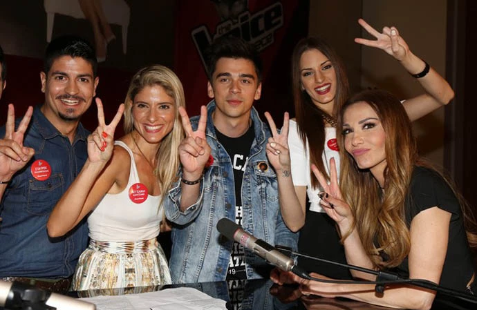 Στο Press Junket του The Voice - εικόνα 3