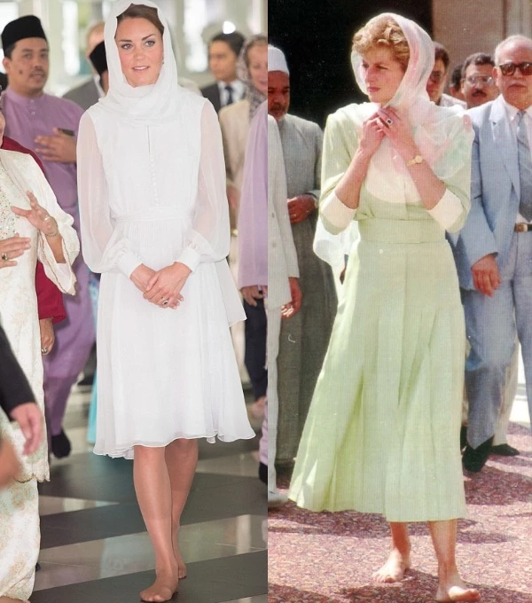 H Kate Middleton στα χνάρια της Diana