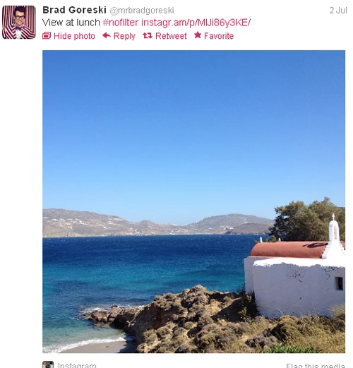 Brad Goreski: Είναι στην Ελλάδα! - εικόνα 3