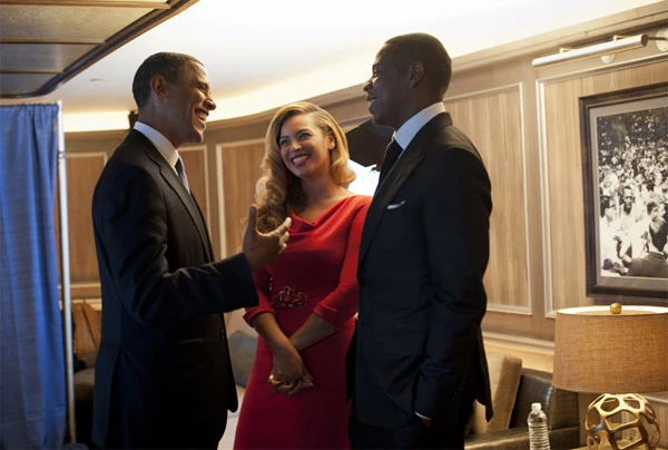 ΦΩΤΟ: Beyonce, Jay-Z, Obama: Μια χαρούμενη παρέα!  