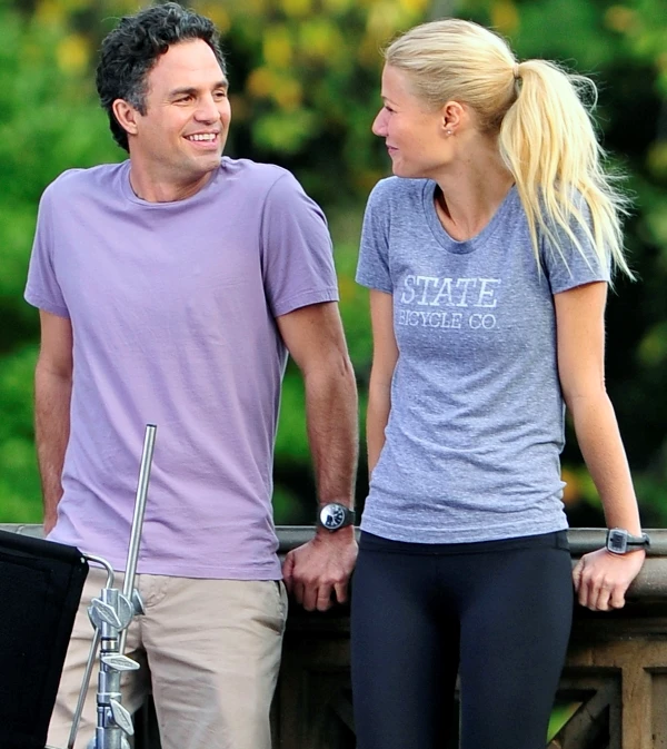 On set με τη Gwyneth Paltrow - εικόνα 3